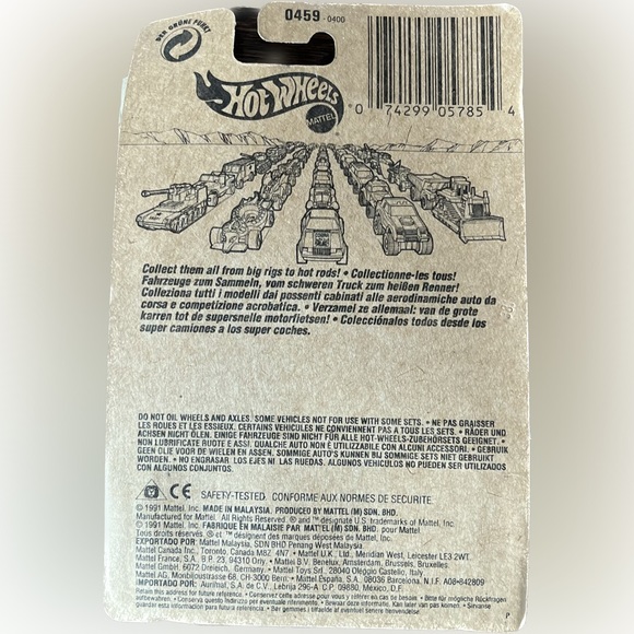 Hot Wheels 0459 Ferrari 348 - Gleam Team White with Fluorescent PINK Detailing - Picture 4 of 4